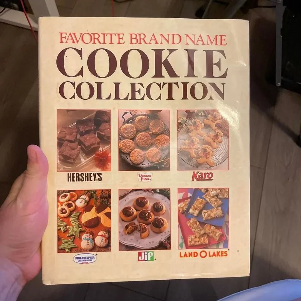 Favorite Brand Name Cookie Collection book with recipes for Hershey's, Jif, Land